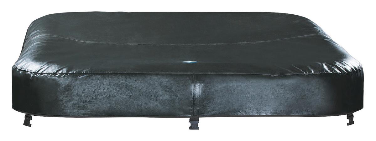 Whirlpool-abdeckhilfe Spa-Abdeckung - Schwarz, Basics, Kunststoff (158/158cm)