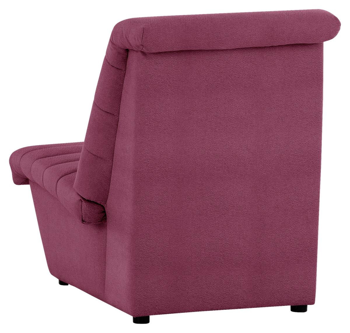 Sessel Looks Viii - Weinrot/Schwarz, Design, Textil (72/92/103cm) - LOOKS by W.Joop