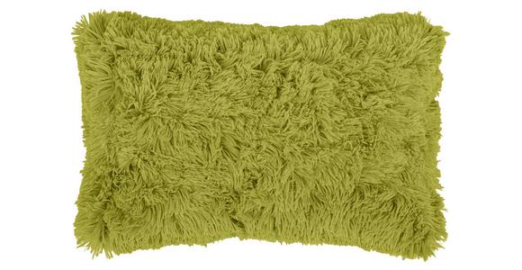 Zierkissen Carina 30x50 cm Polyester Hellgrün - Hellgrün, MODERN, Textil (30/50cm) - Luca Bessoni