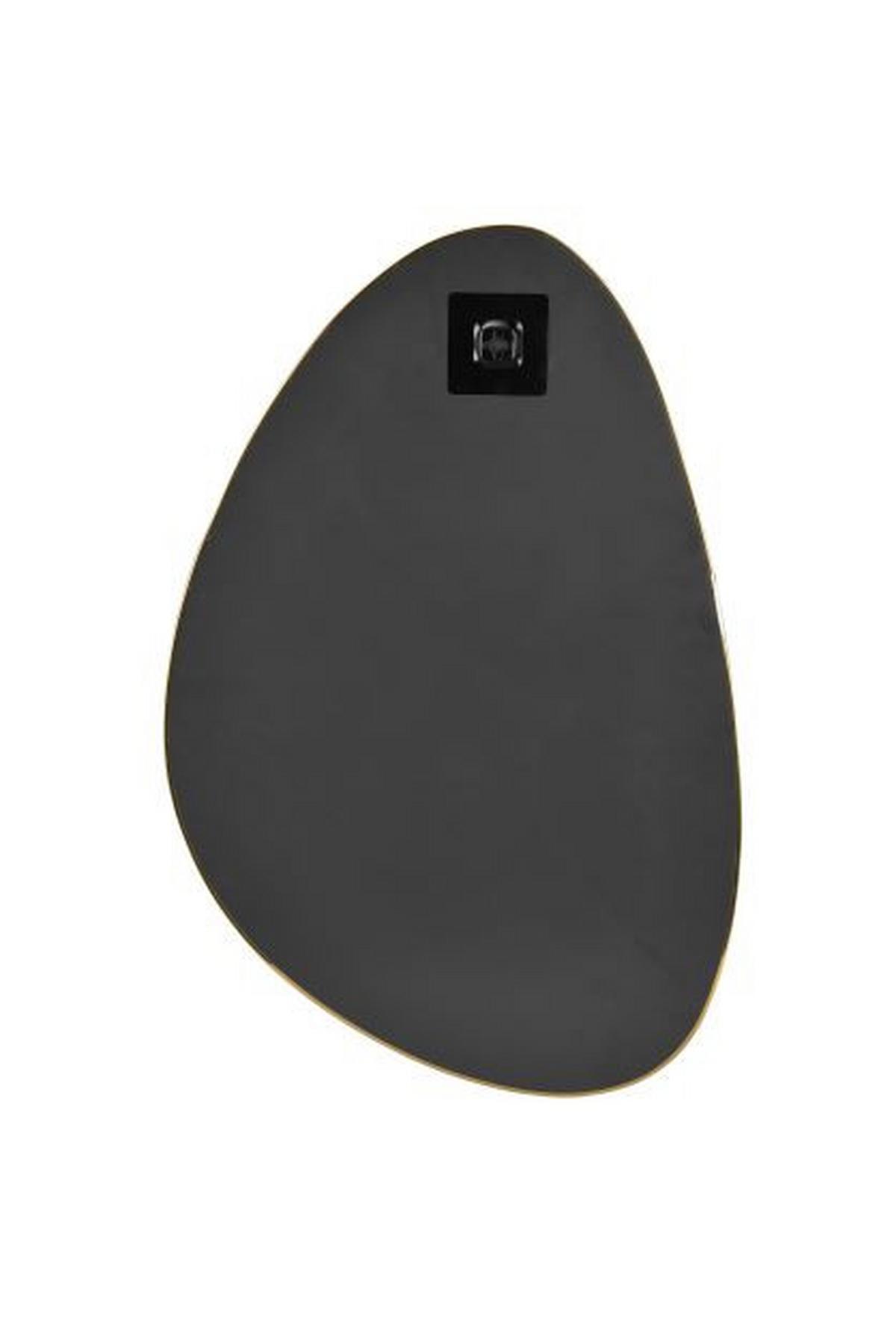 NÁSTENNÉ ZRKADLO IDA - zlatá, Modern, kov/sklo (40/60cm) - Mömax