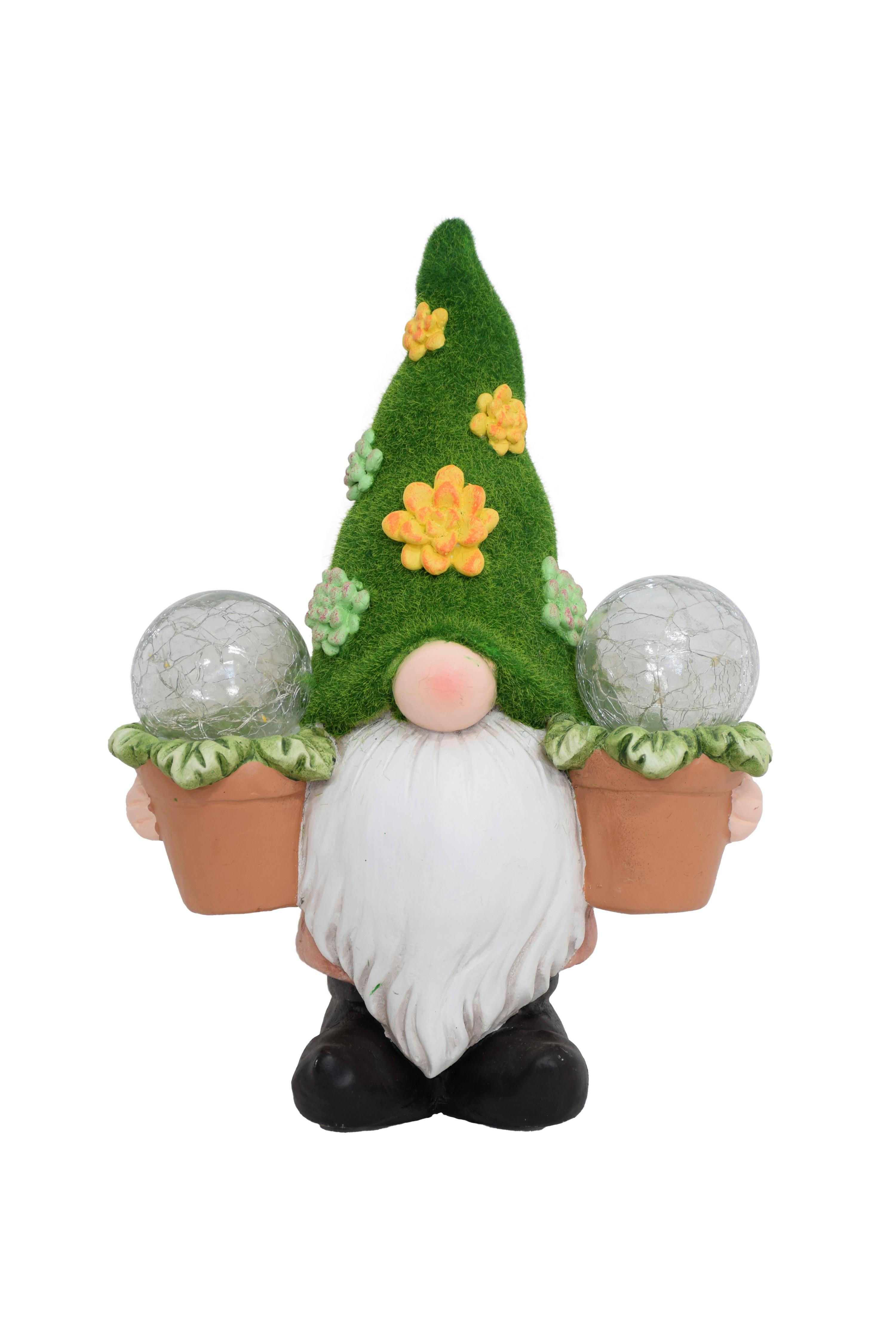 Solarleuchte Jani - Grün, Basics, Glas/Kunststoff (28/15/38,5cm) - Ondega
