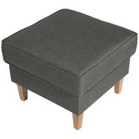 Hocker Lorris - Buchefarben/Hellgrau, Design, Textil (53/45/53cm) - Max Winzer