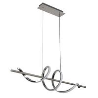 ZÁVESNÉ LED SVIETIDLO LINA - chrómová/niklová, Modern, kov/plast (80/20/120cm) - Mömax