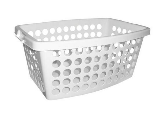 Wäschekorb Carmen 40 Liter - Weiß, KONVENTIONELL, Kunststoff (56/39/22cm) - Plast 1 Wäschekorb Carmen 40 Liter - Weiß, KONVENTIONELL, Kunststoff (56/39/22cm) - Plast 1