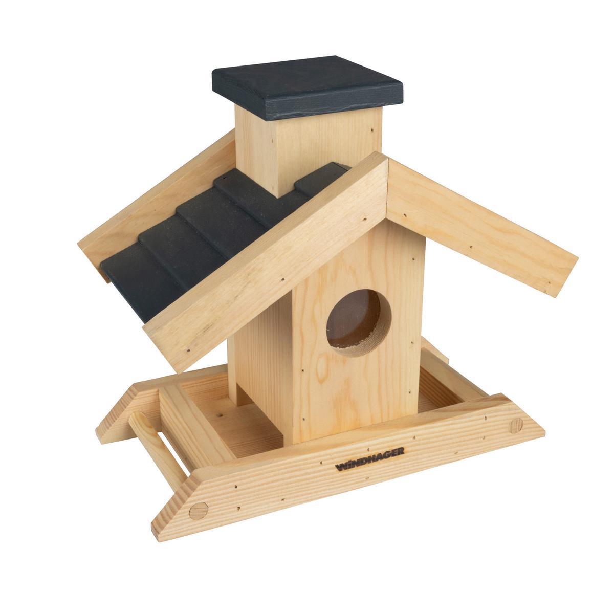 Vogelfutterhaus Finca Kiefer - Naturfarben, Basics, Holz (29/25/16,5cm) - Windhager