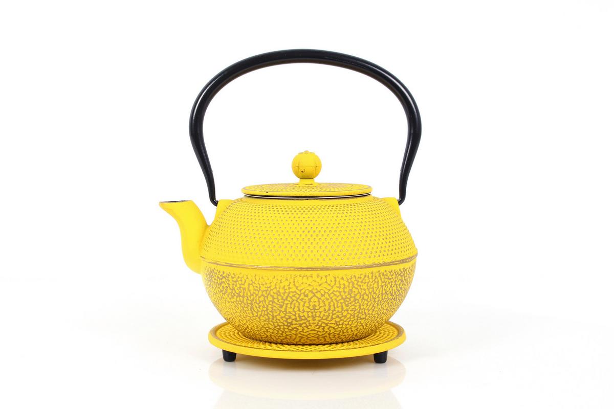 Teekannenset Ew-Ge-1706g - Gelb, Basics, Metall (1100ml) - Echtwerk