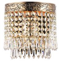 Wandleuchte Palace - Goldfarben, Basics, Glas/Metall (17/18,4/11,9cm) - MAYTONI