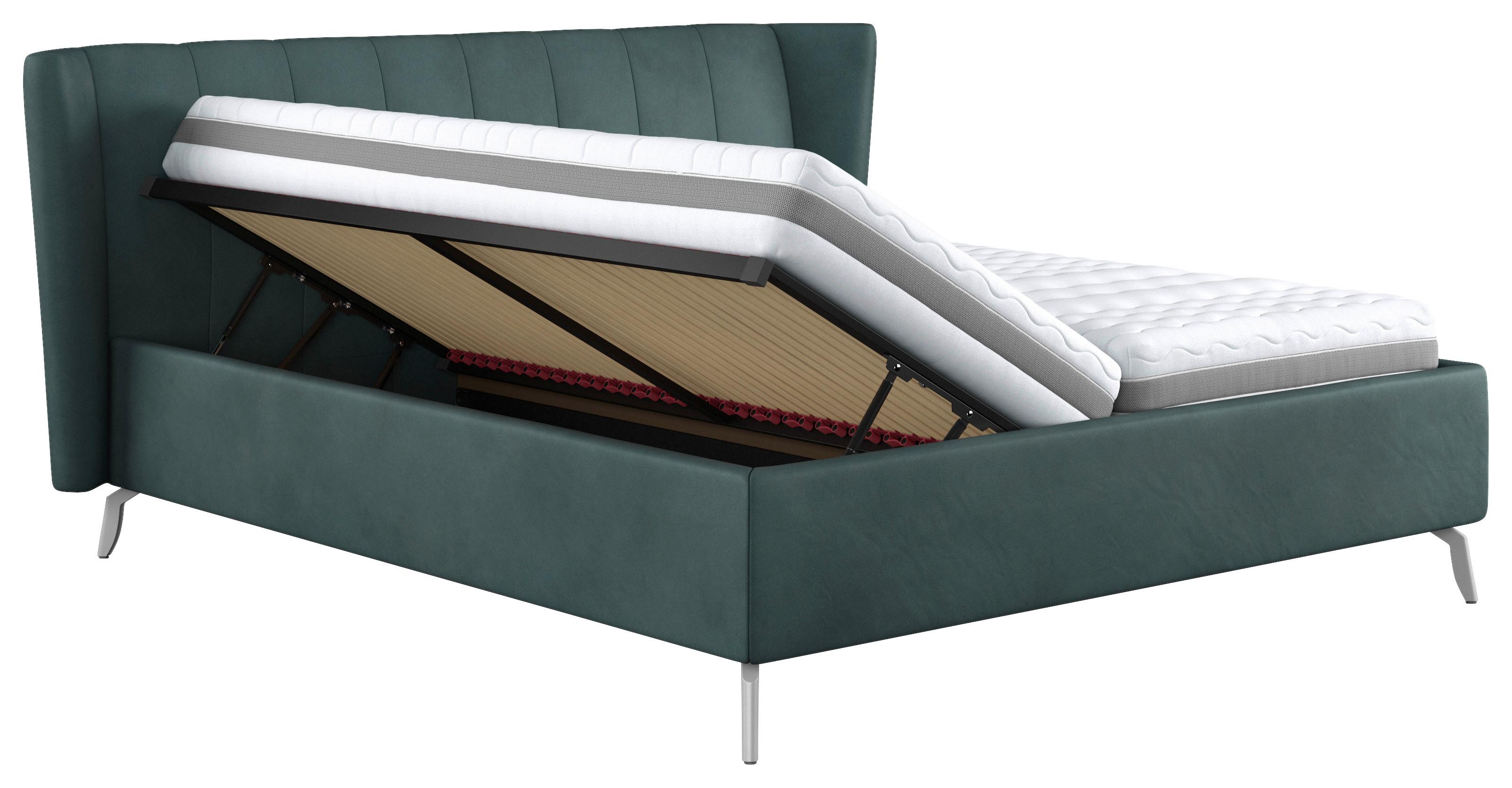 Kárpitozott Ágy Toscana Iii 180/200 Cm - Modern, textil/fém (180/200cm)