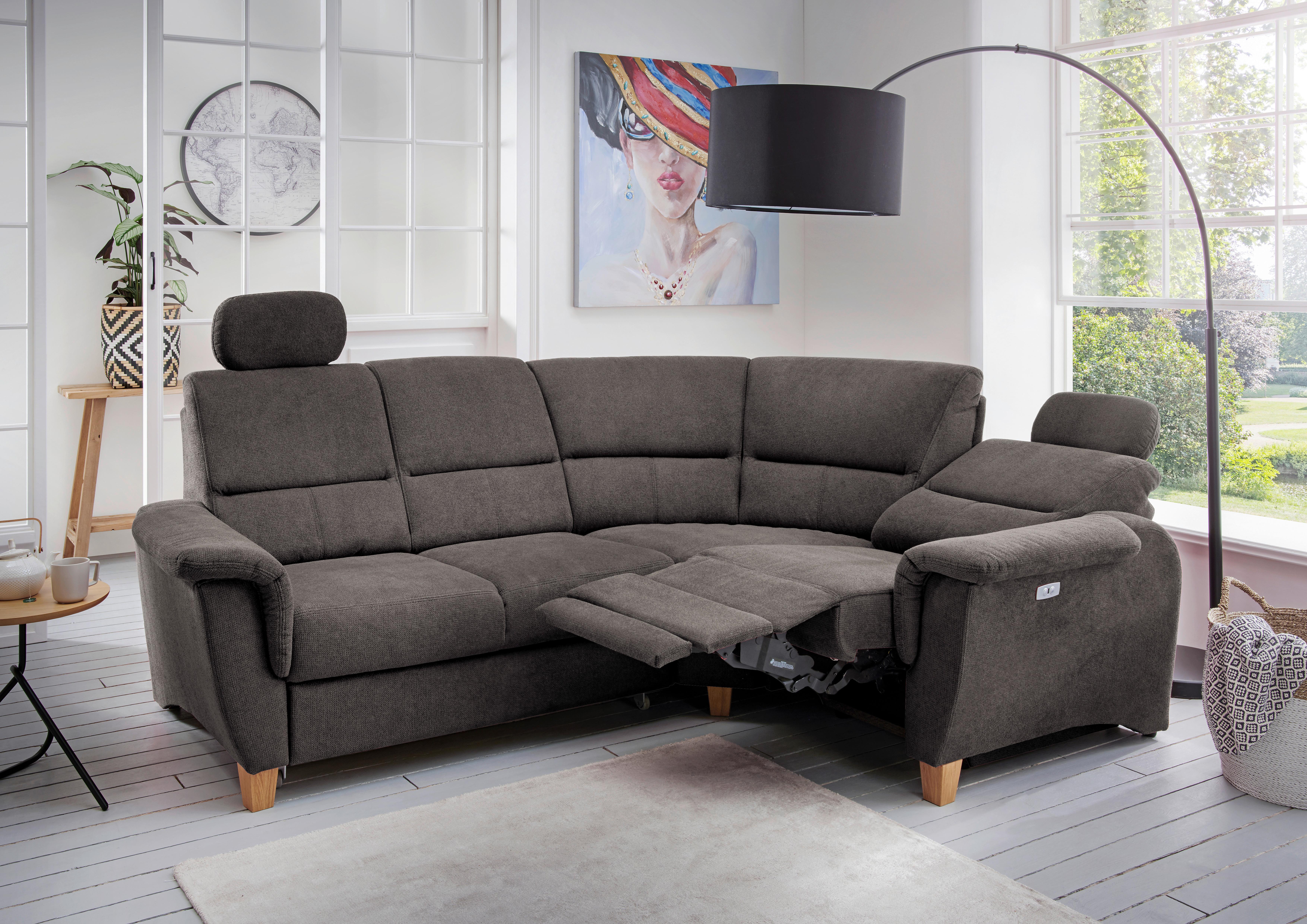Ecksofa mit Relaxfunktion