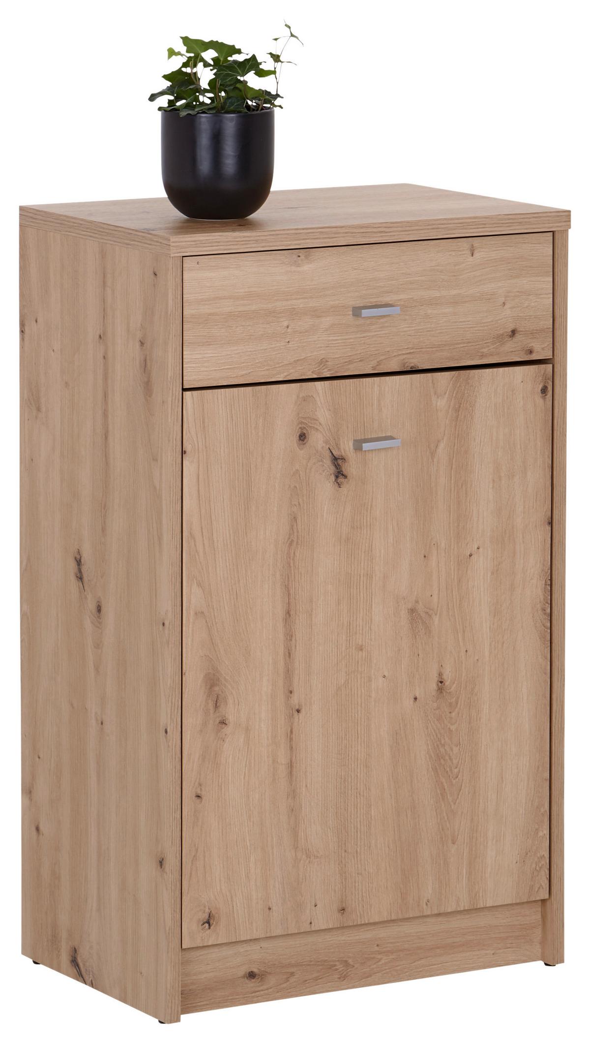 Kommode 50cm 4-You New, Eiche Artisan Dekor - Eiche Artisan, MODERN, Holzwerkstoff (50/85,4/34,6cm)