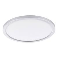 Led-deckenleuchte 75797_campaspero 2 - Silberfarben/Weiß, KONVENTIONELL, Kunststoff (29,5/2,5cm) - Eglo