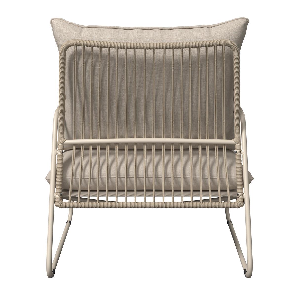 SADA NA BALKON MALE - béžová, Moderní, kov/textil (85,5/68/78,5cm)