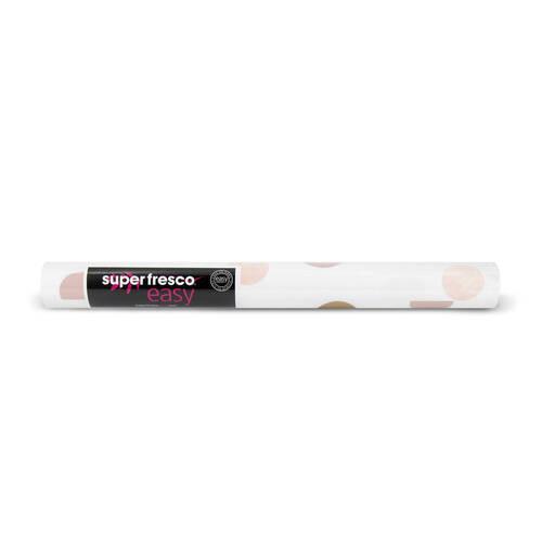 Vliestapete 108565 - Hellrosa/Multicolor, Basics, Papier/Kunststoff (52/1000cm)