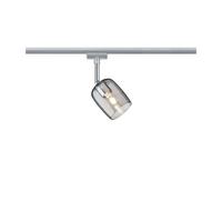 Schienensystem Urail Strahler 95339 Spotkopf Schwenkbar - Chromfarben, Design, Glas/Metall (7,4/12,8/11,5cm) - Paulmann
