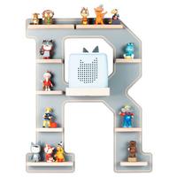 Kinderregal Boarti Grau B: 44 cm - Grau, MODERN, Holzwerkstoff (44/54/19cm) - MID.YOU