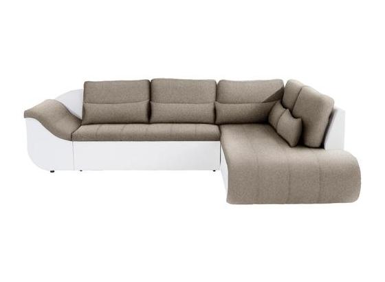 Wohnlandschaft In L-Form Carisma 300xx210 cm - Beige/Schwarz, MODERN, Textil (300/210cm) - Ombra Wohnlandschaft In L-Form Carisma 300xx210 cm - Beige/Schwarz, MODERN, Textil (300/210cm) - Ombra