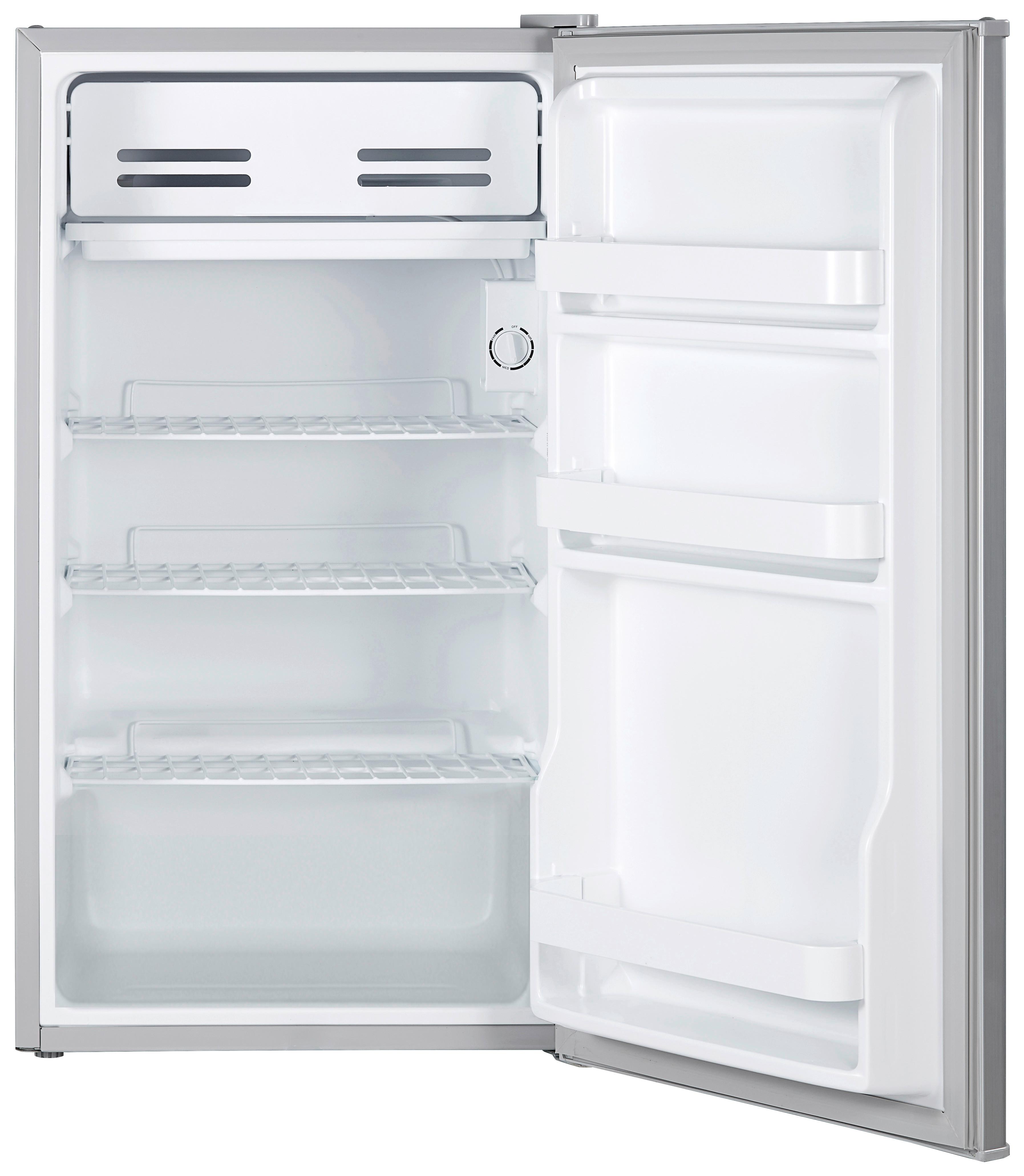 Tischkühlschrank Rcd132ds2 Tischkühlschrank - Hellgrau, Basics, Glas/Kunststoff (47,2/86/45cm) - Comfee