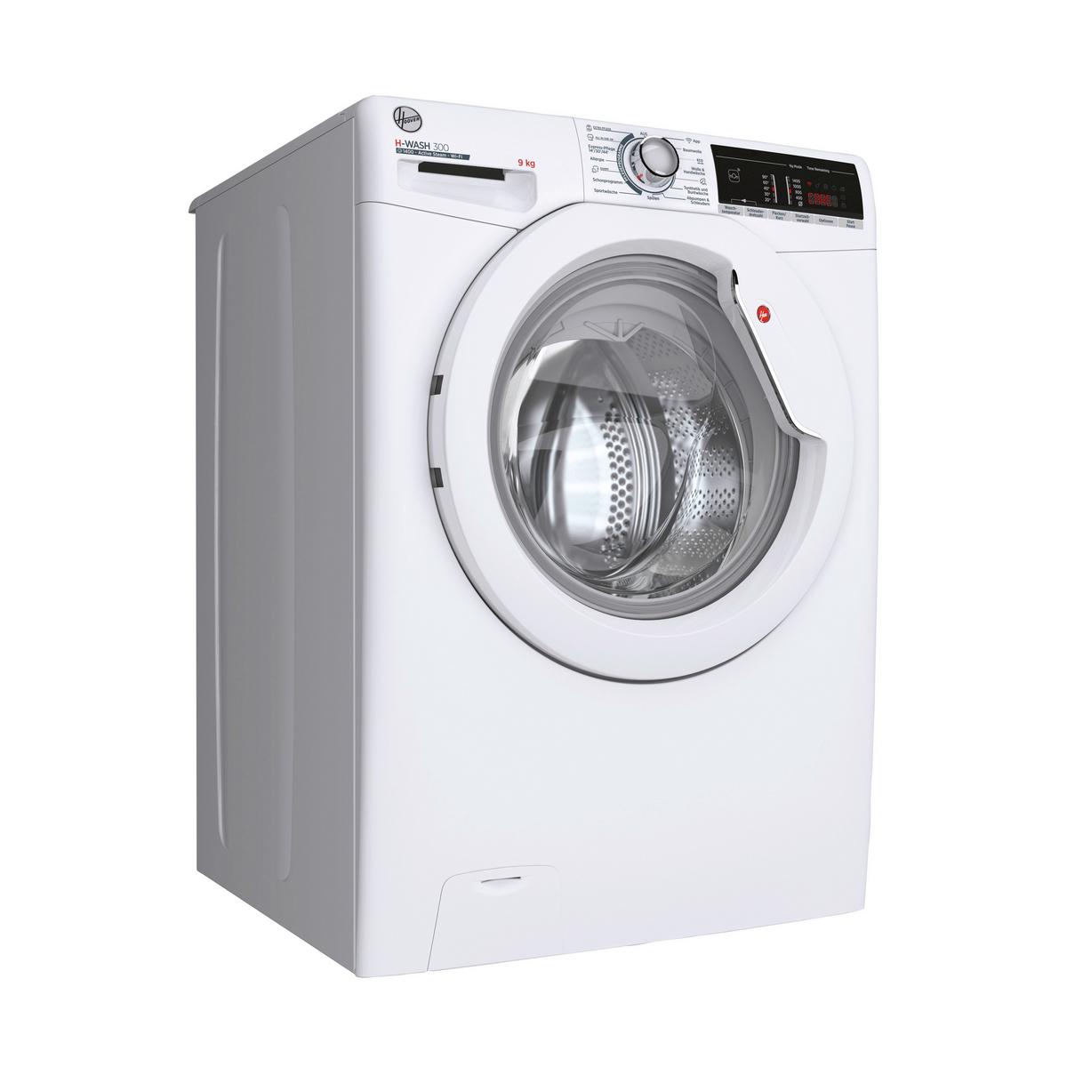 Waschmaschine Hoover H3wosq495ta4-84 9kg 1400 U/Min - Basics, Glas/Kunststoff (60/85/53,00cm) - Hoover