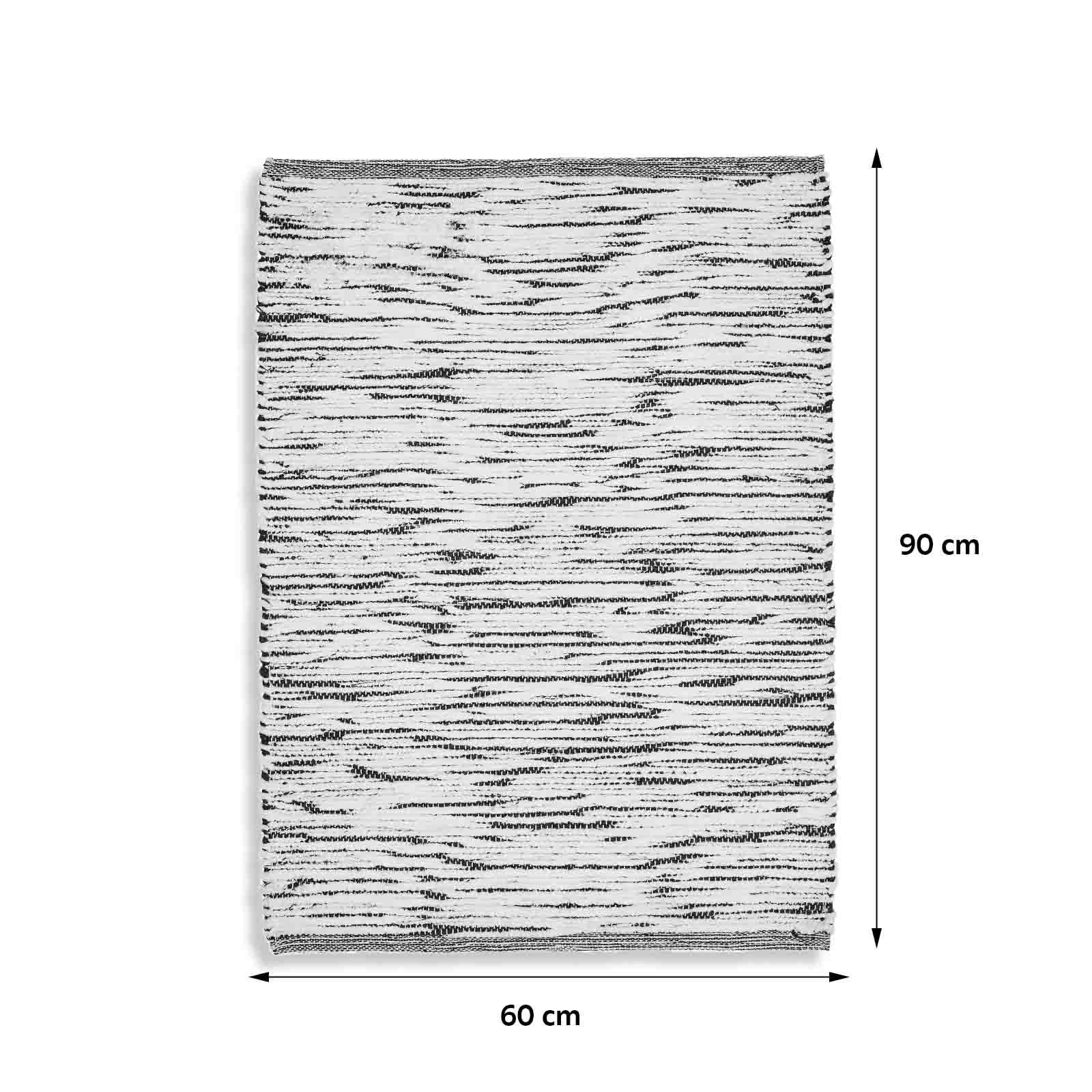 Kézi Szövésű Szőnyeg Penelope Kb. 60/90cm - szürke, Basics, textil (60/90cm) - James Wood