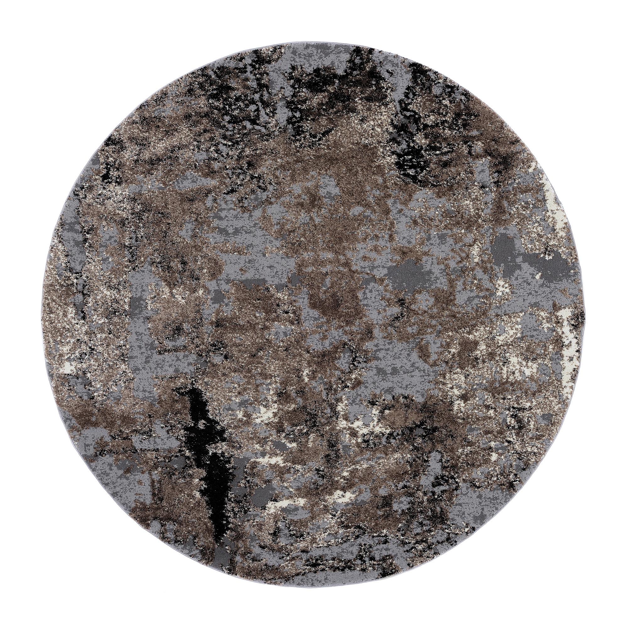 Webteppich Timeline Quantum - Beige/Braun, Design, Textil (200cm) - Novel