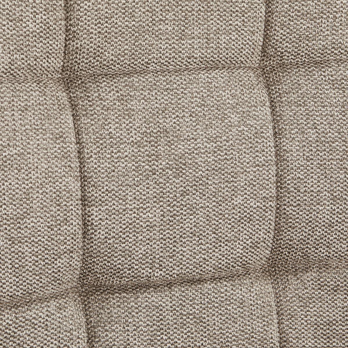 Armlehnstuhl Frida Braun/Grau Sitzfläche drehbar - Schwarz/Braun, MODERN, Holz/Textil (61/91/64cm) - Livetastic