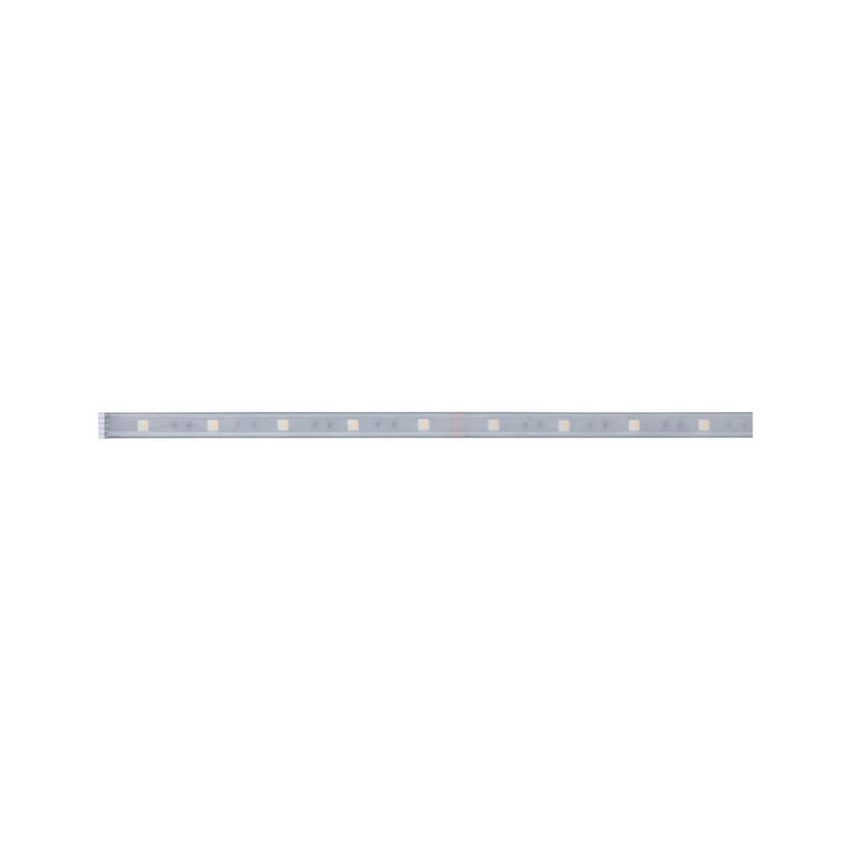 Led-streifen Farbwechsler L: 1 M Ip44, Dimmbar - Silberfarben, Basics, Kunststoff (100cm) - Paulmann