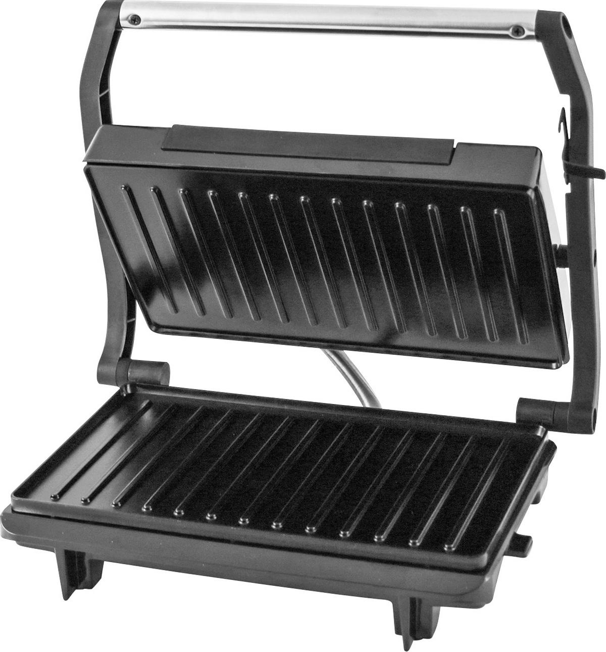 KONTAKTNÍ GRIL FRED - černá, Konvenční, kov (27,9/21,8/8,6cm)
