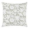 DEKORAČNÝ VANKÚŠ BETTY - biela/šalviovozelená, Konventionell, textil (40/40cm) - Mömax