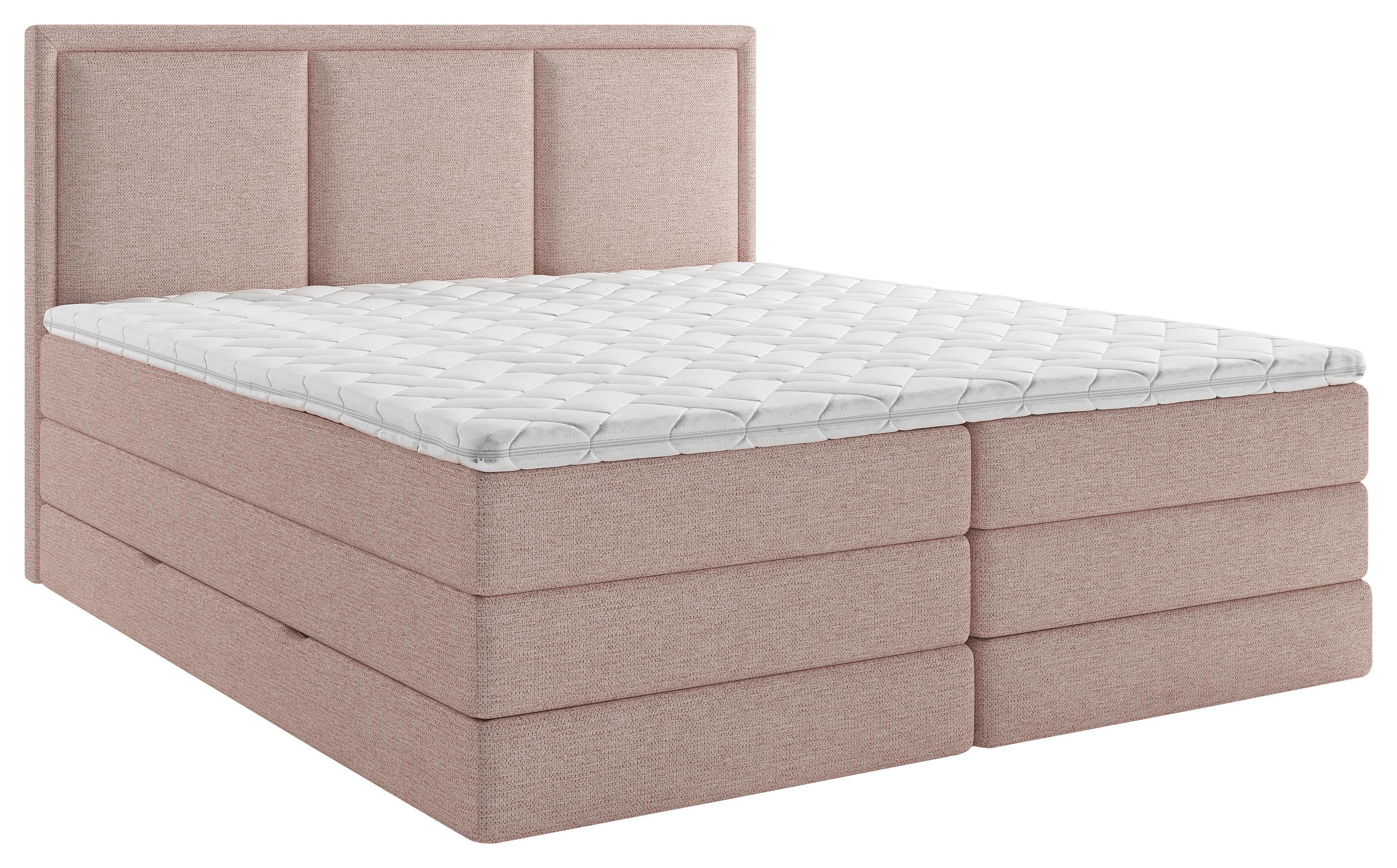 Boxspringbett mit Topper & Bettkasten 160x200 Swing