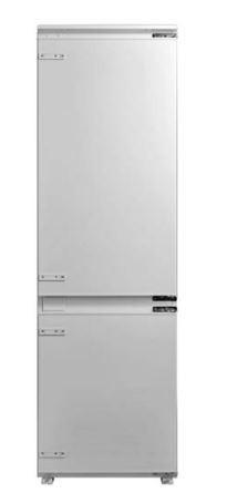 Kühl-Gefrier-Kombination Mdre379fge01 - Weiß, Basics, Glas/Kunststoff (54/178,5/55cm) - Midea