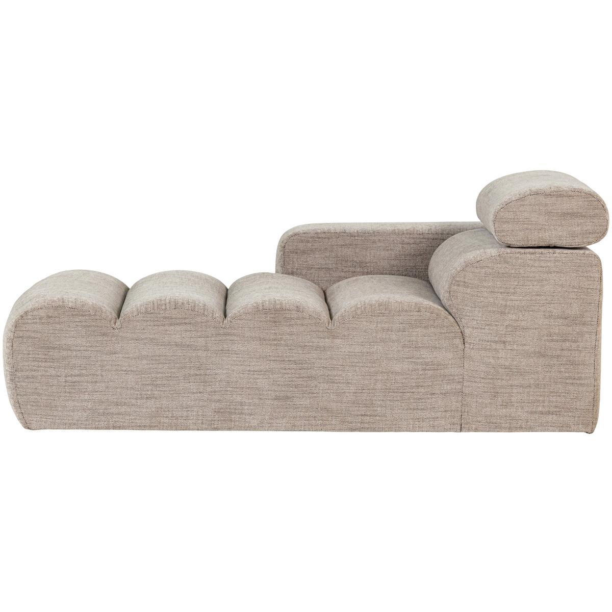 SOFAELEMENT Novi Naturfarben B: 109cm - Schwarz/Naturfarben, Design, Textil (109/86/173cm) - Livetastic