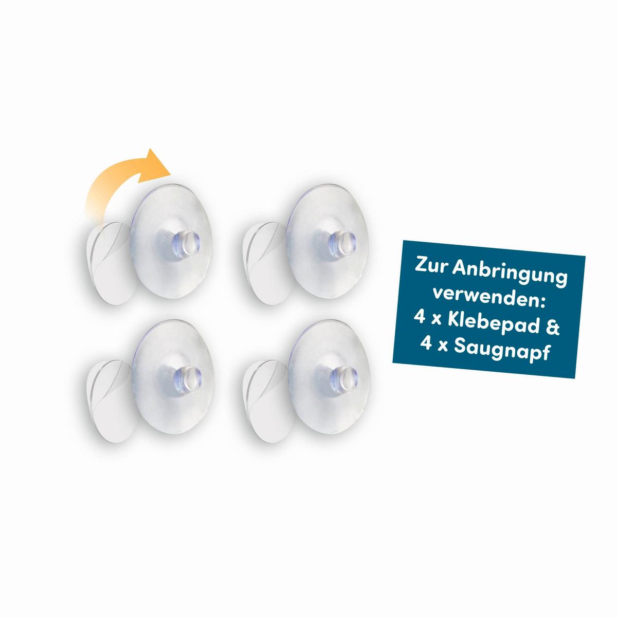 Kinderdusche Fredis Kinderdusche Welt - Blau/Gelb, Basics, Kunststoff (30/4,5/40cm)