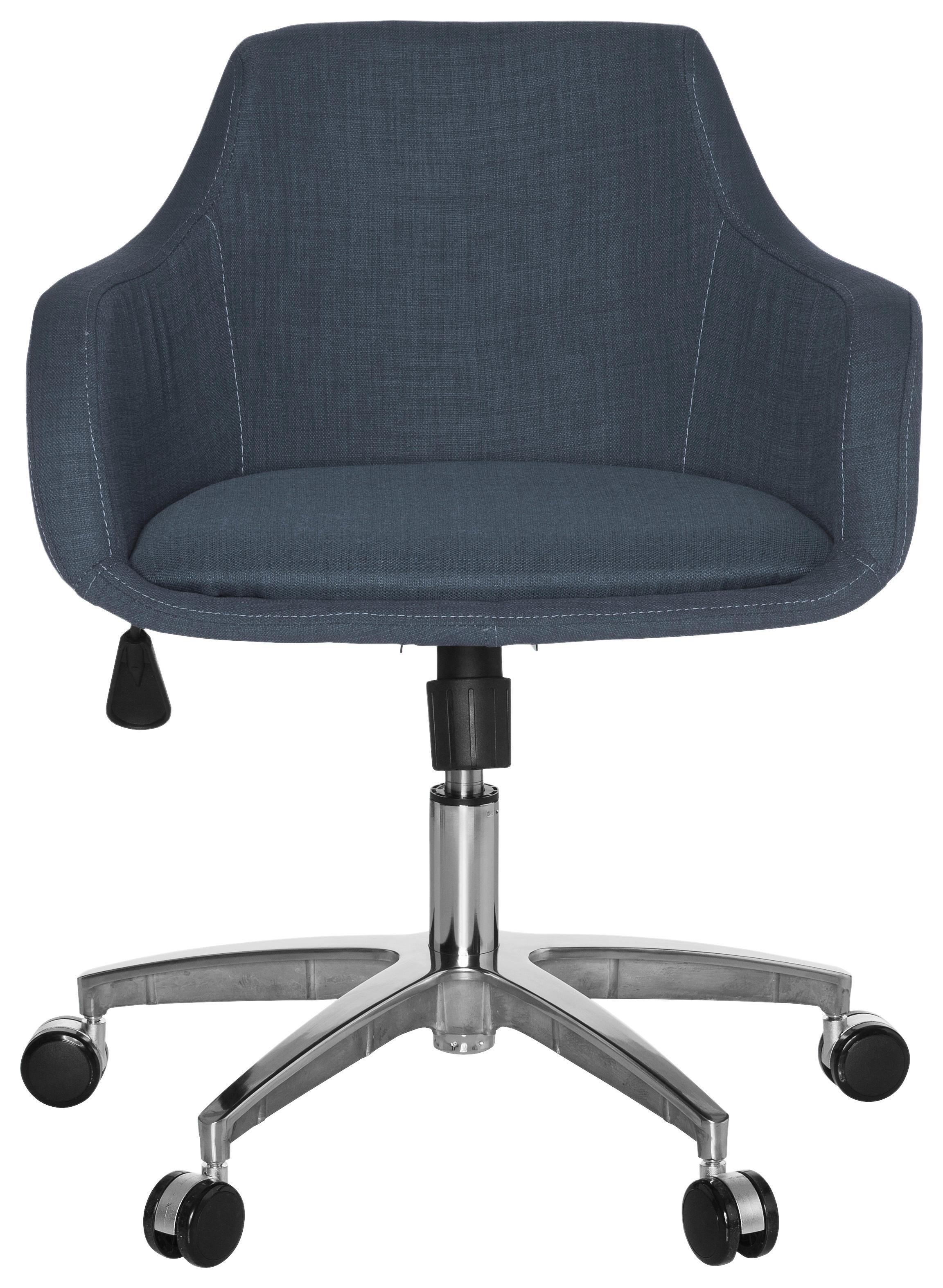 Drehstuhl Solao 100 Dunkelgrau - Dunkelgrau, MODERN, Kunststoff/Textil (55/86/41cm) - MID.YOU