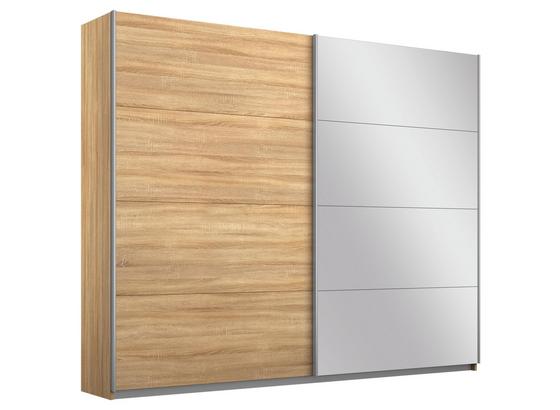 Schwebetürenschrank Belluno 226 cm Eiche/spiegel - Sonoma Eiche, MODERN, Holzwerkstoff (226/210/62cm) Schwebetürenschrank Belluno 226 cm Eiche/spiegel - Sonoma Eiche, MODERN, Holzwerkstoff (226/210/62cm)