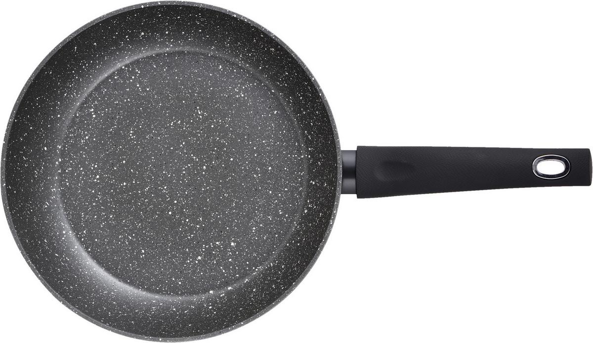 Bratpfanne Orion Ø ca. 26 cm Aluminium Antihaftbeschichtet - Dunkelgrau, Basics, Kunststoff/Metall (26cm)