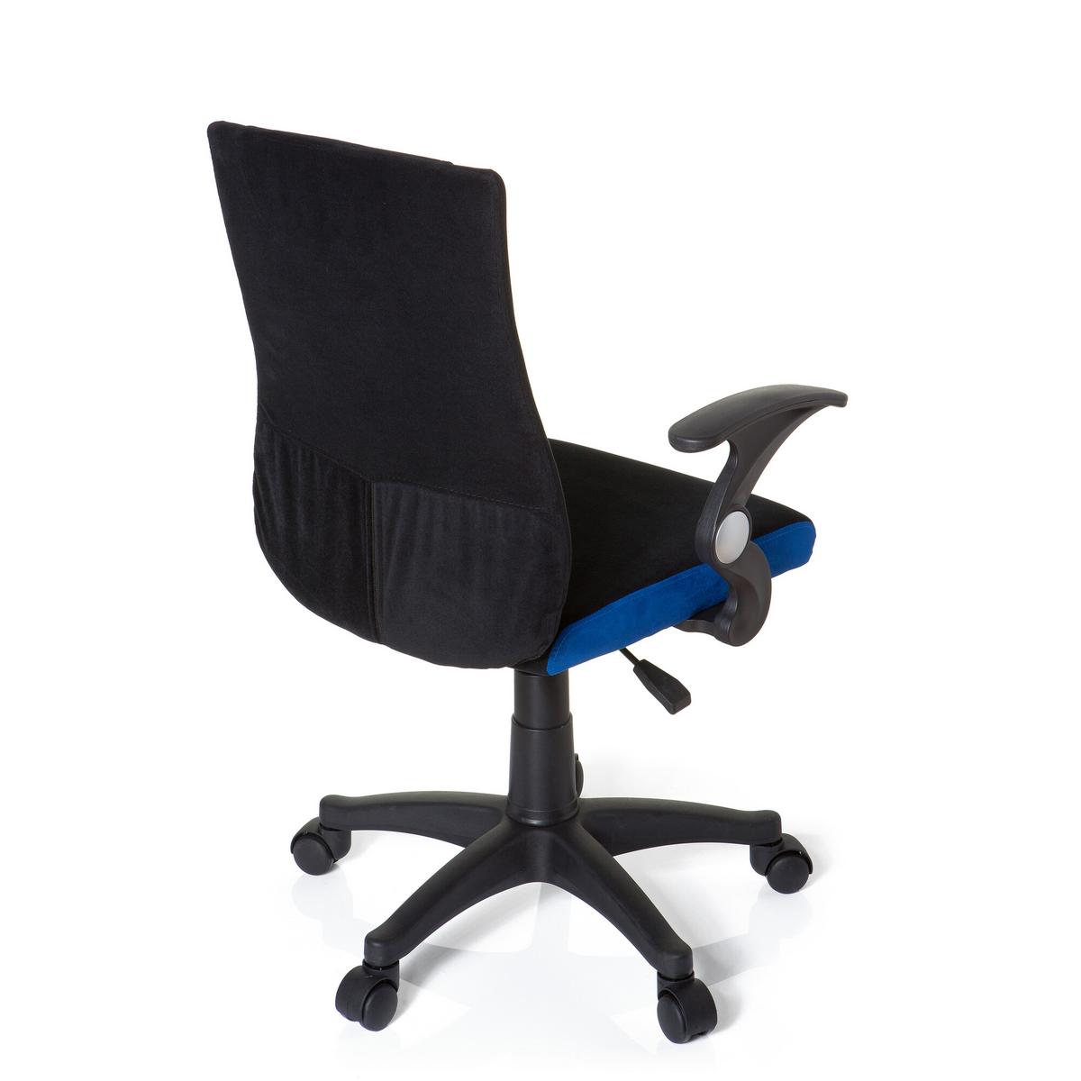 Jugenddrehstuhl Kiddy Pro Al Blau/Schwarz - Blau/Schwarz, Basics, Kunststoff (50/87-97/40cm) - MID.YOU