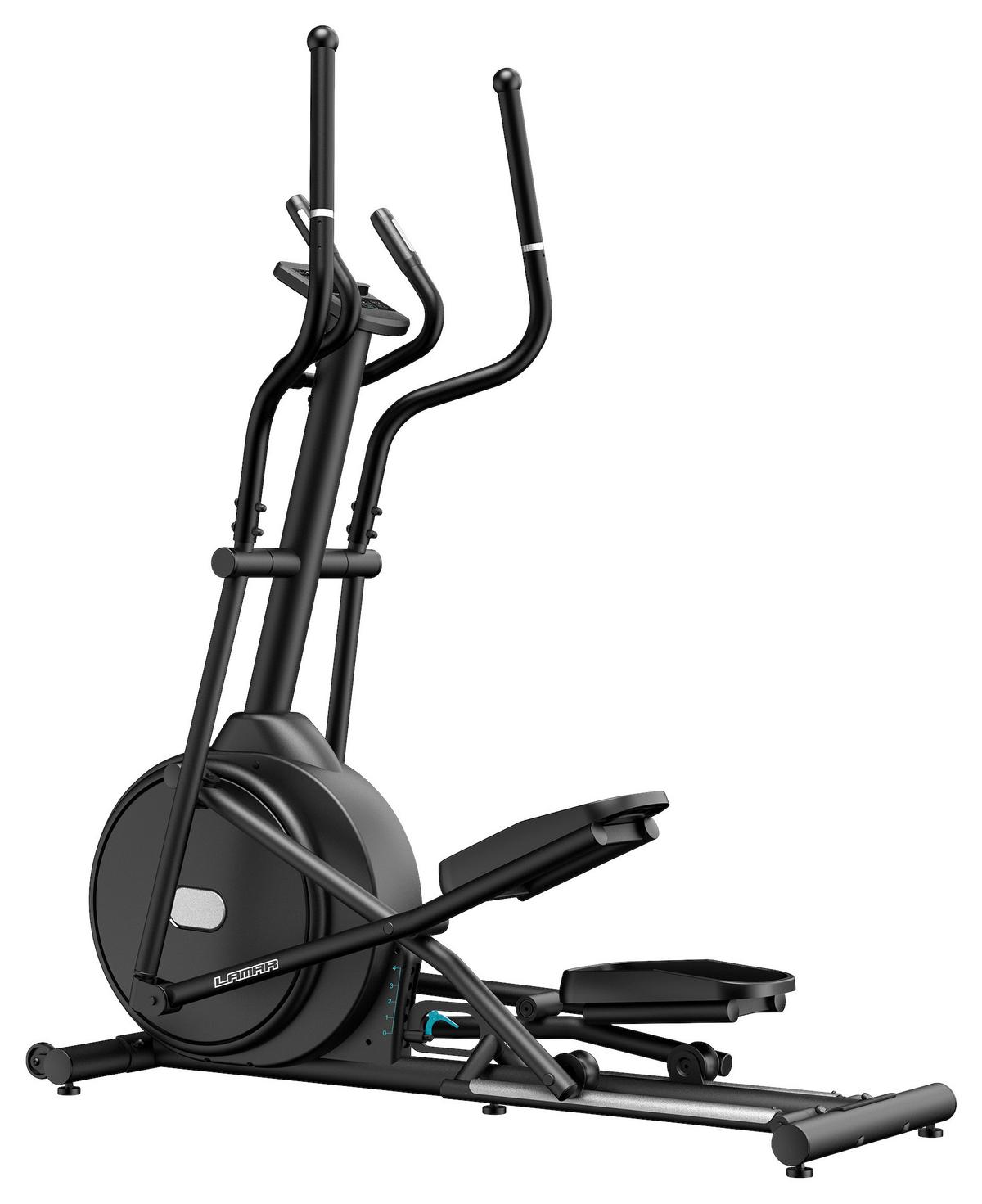 Crosstrainer Lamar Handpulssensor Sehr Leise - Schwarz, KONVENTIONELL, Kunststoff/Metall (150/68/170cm)