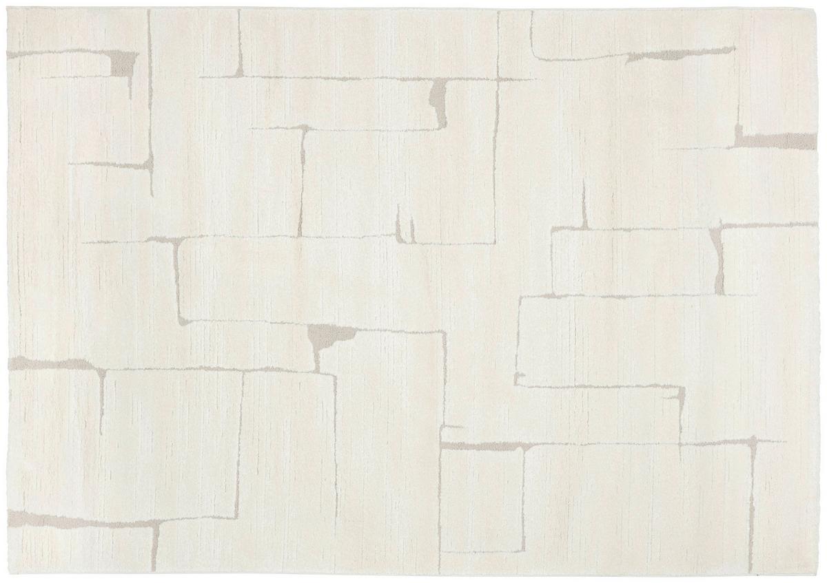 Szőtt Szőnyeg Jonas Kb. 120/170cm - krémszínű, Modern, textil (120/170cm) - Luca Bessoni