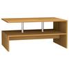 Couchtisch Maliso Buchefarben Dekor - Buchefarben, Design, Holzwerkstoff (90/60/42cm) - MID.YOU