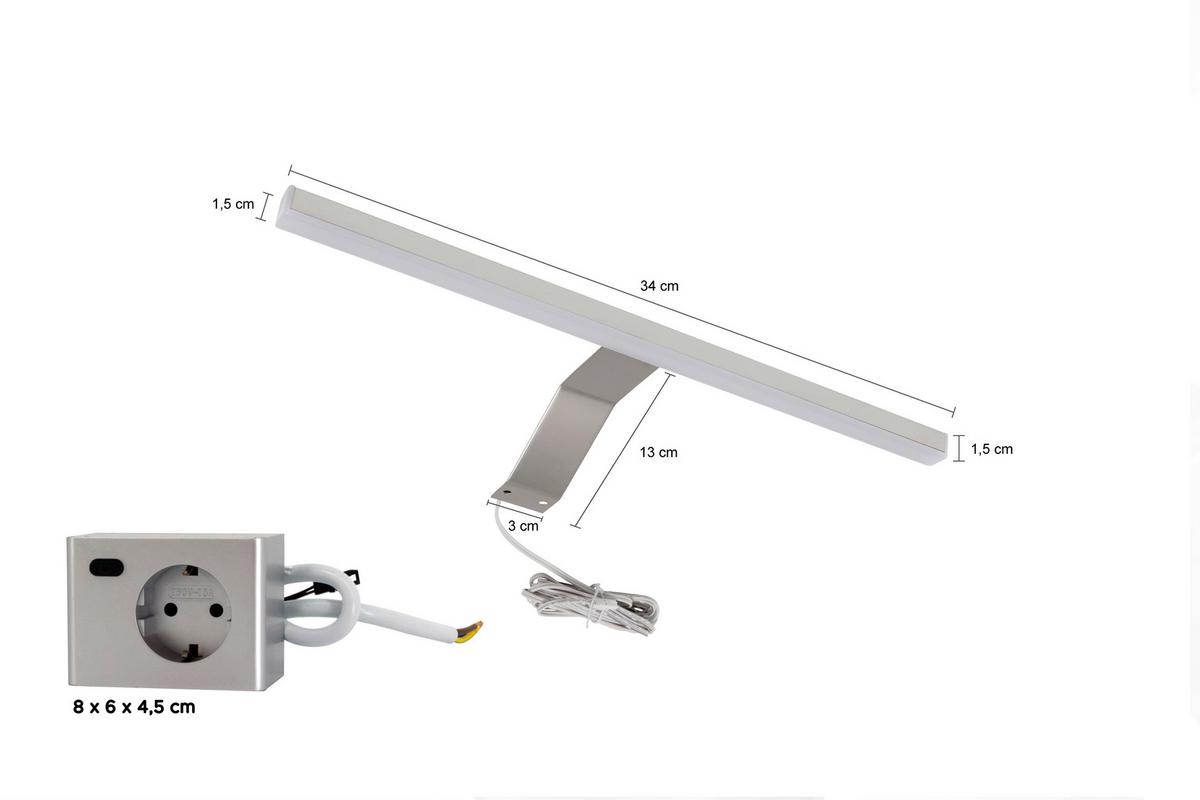 Lichtleistenset Simple mit Box - Basics, Kunststoff (34/1,5/13cm) - MID.YOU