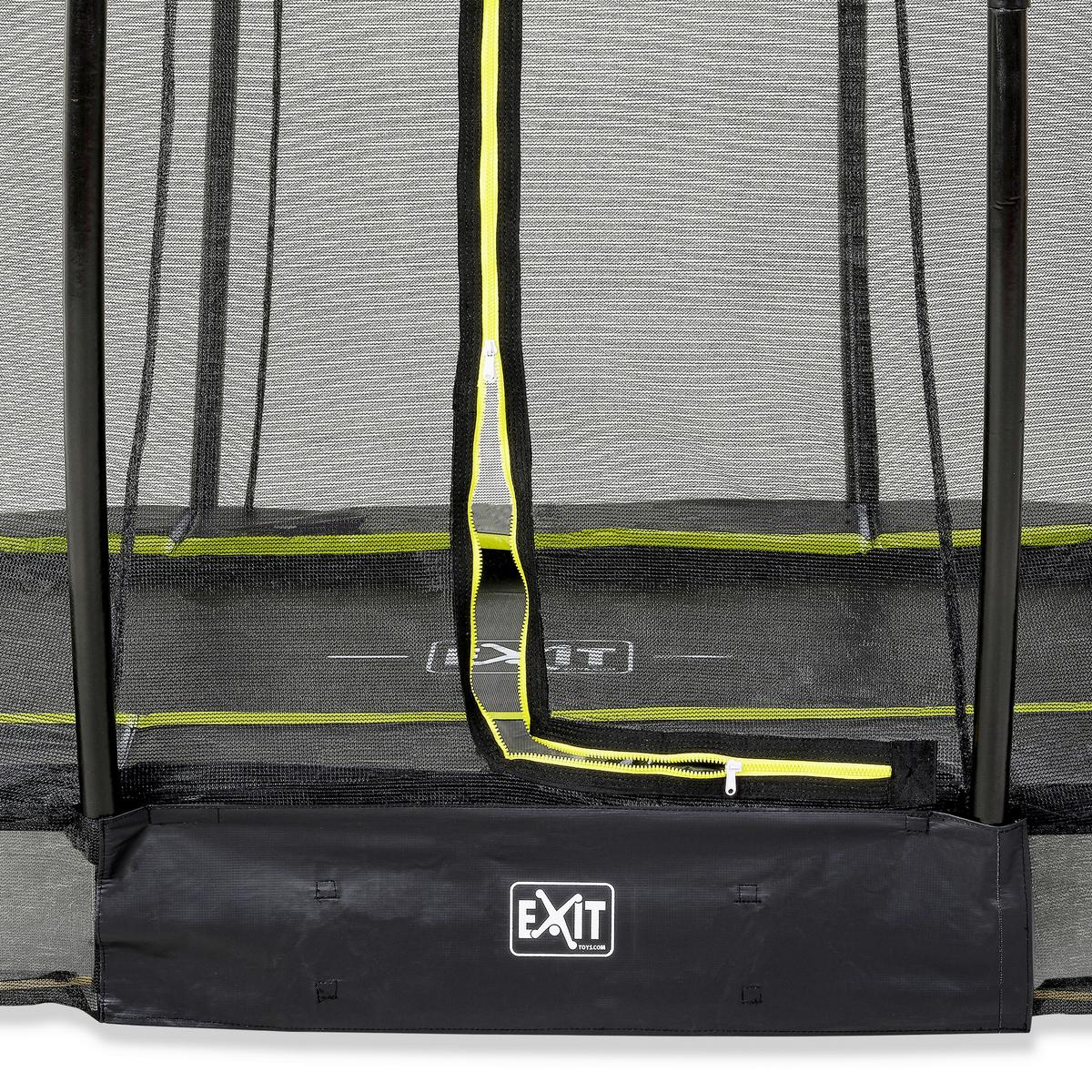 Trampolin Ø 305 cm Mit Sicherheitsnetz Exit Silhouete - Schwarz, KONVENTIONELL, Kunststoff/Metall (305/203cm) - EXIT Toys