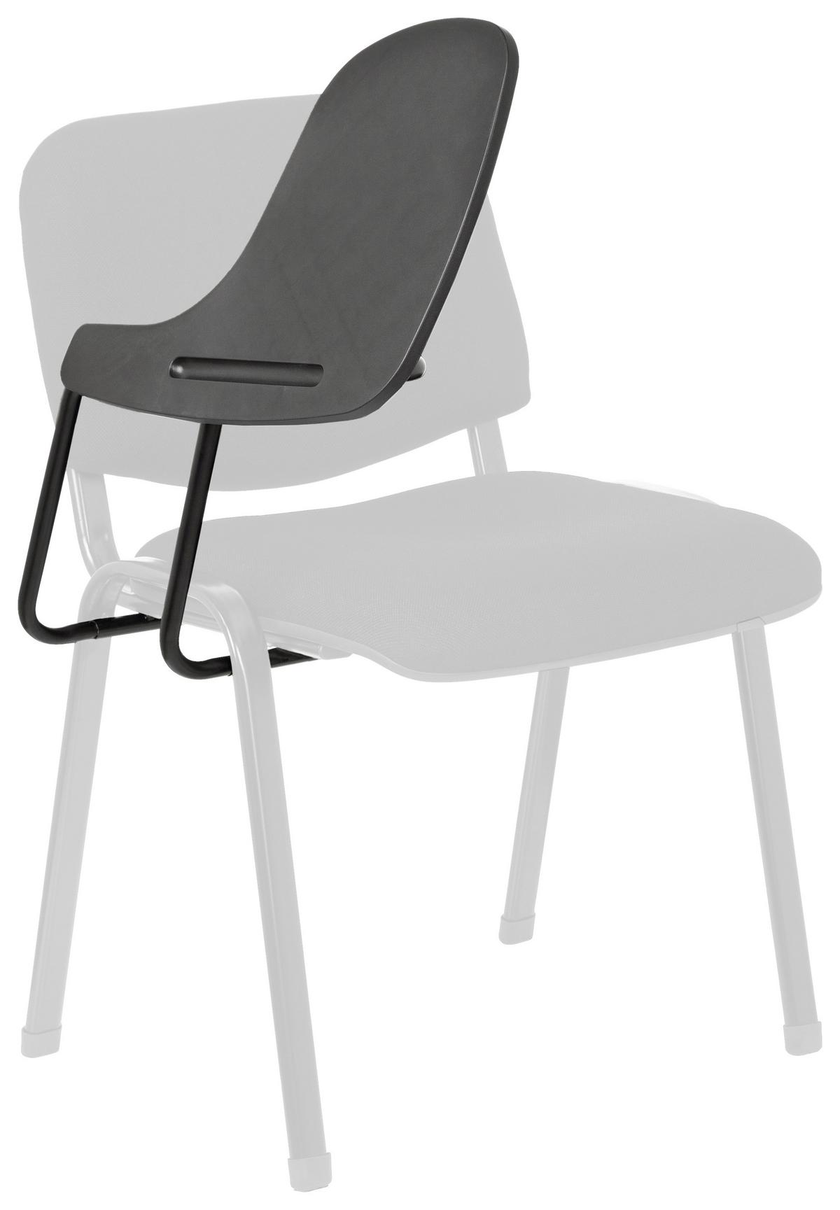Tabletttisch Metall/kunststoff L 30 Cm - Schwarz, Basics, Kunststoff/Metall (30/40/20cm) - MID.YOU
