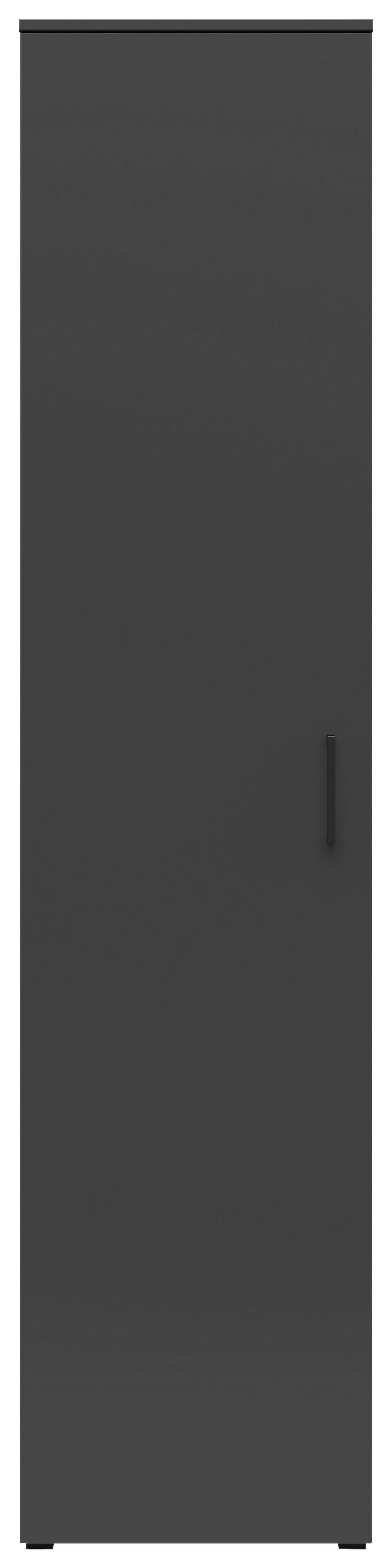 Szekrény Multistauraum - grafitszürke, Modern, faalapú anyag (45/195/40cm) - Carryhome