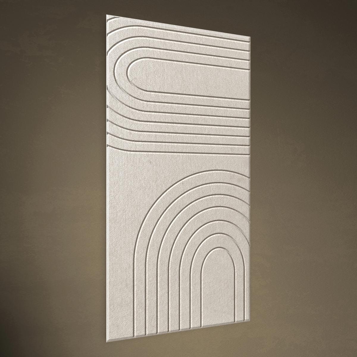 Akustický panel MILENA 30x60 - béžová, textil (30/60cm) - Premium Living