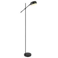 Stehlampe 24099sb Schwarz Mit Schalter - Schwarz, Basics, Metall (47,7/20/139cm) - Globo