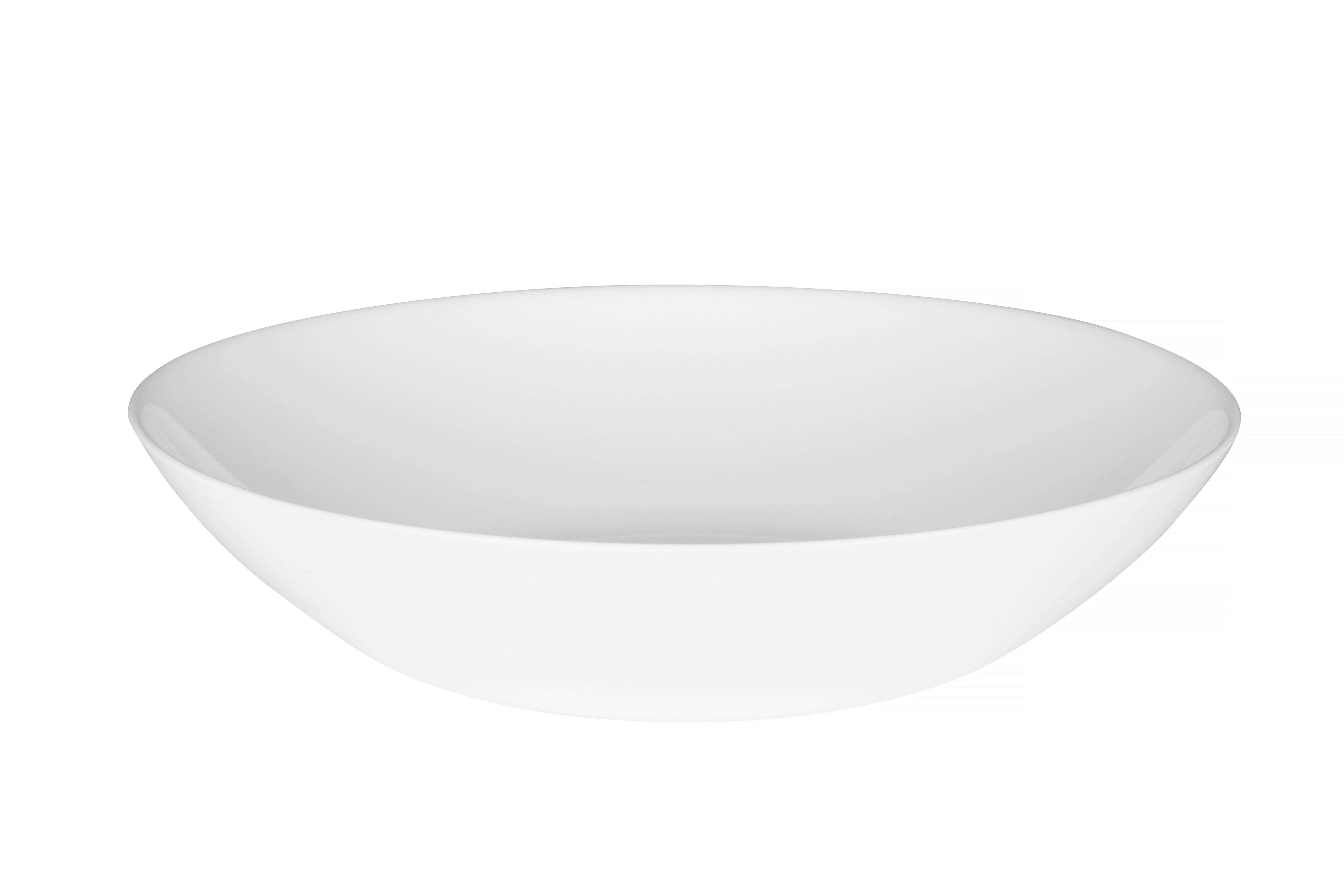 HLBOKÝ TANIER BRIGITTE -BASED- - biela, Konventionell, sklo (20cm) - Based