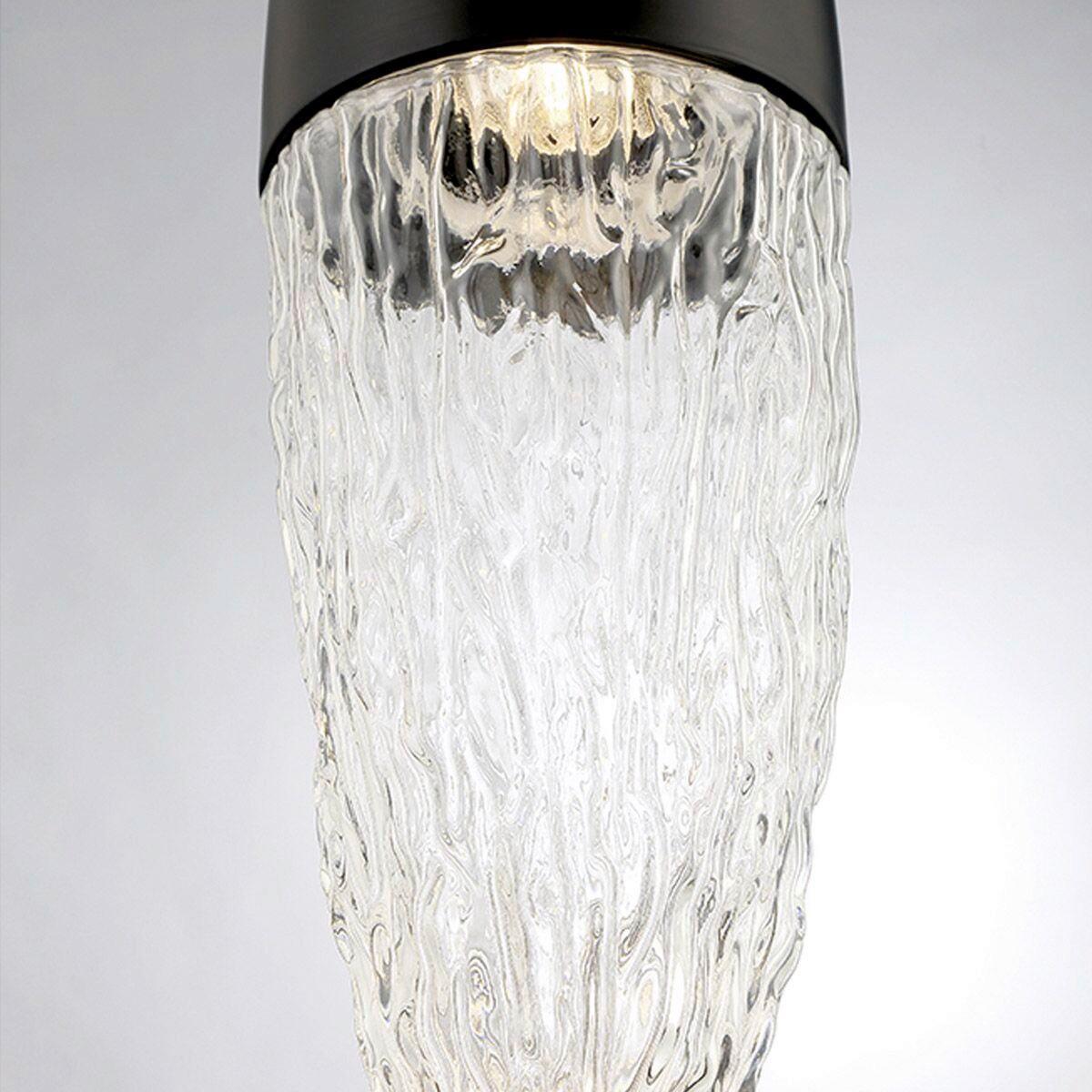 Függeszték Qn-Ecrou-1p-Bk - fekete, Konventionell, üveg/fém (61,5/16,5/70cm) - Elstead Lighting
