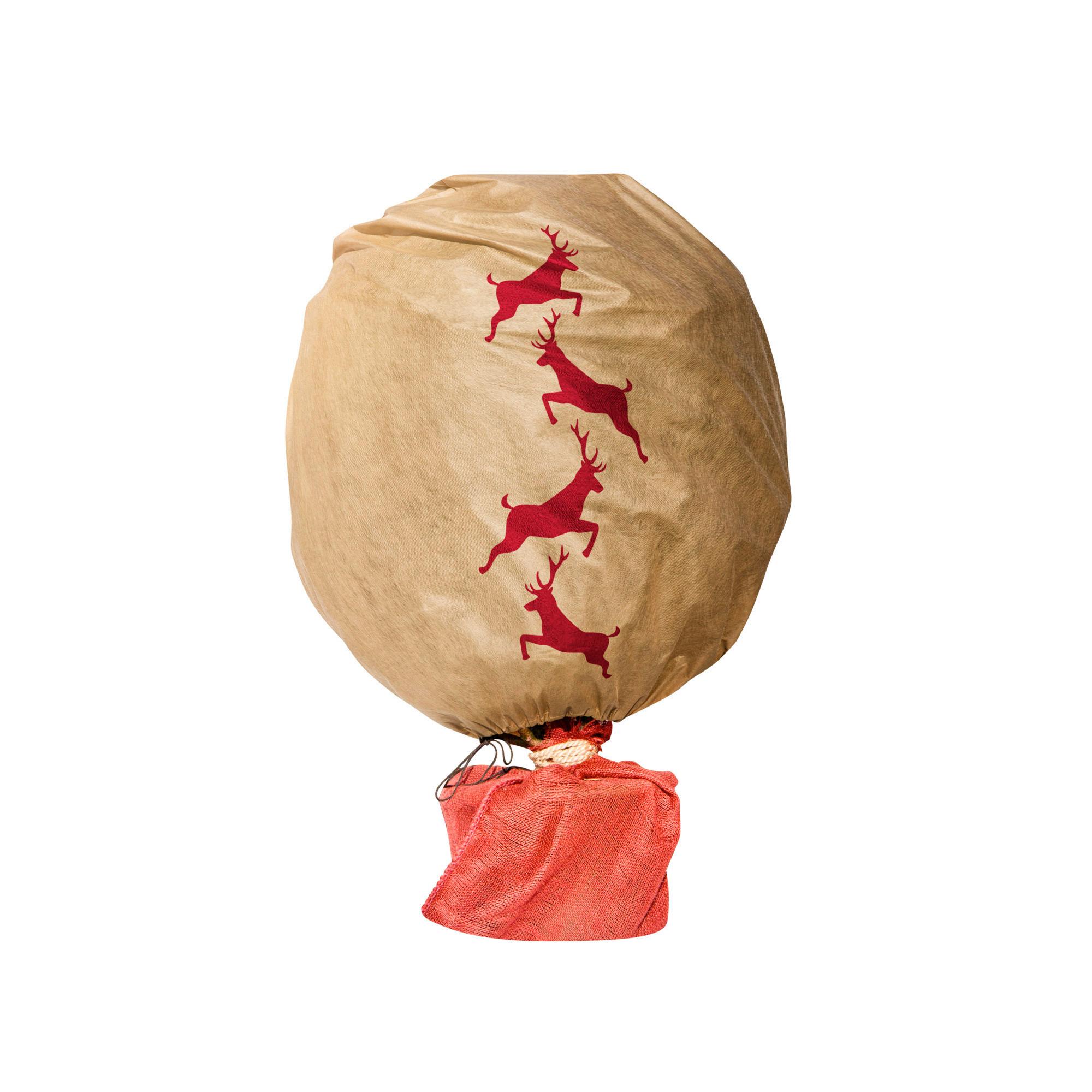 Wintervlieshaube, 110x110x15cm Witterungsbeständig - Beige, Basics, Kunststoff (110/110/15cm) - Windhager