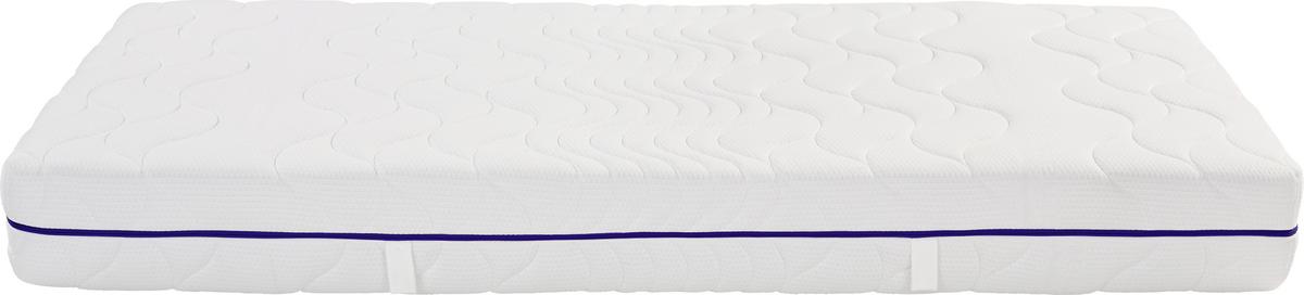 Komfortschaummatratze Ergo Duo 80x200cm Mittelfest - Weiß, Textil (80/200cm) - Primatex