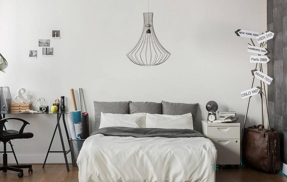 Hängeleuchte Chiara H: 60 cm 1-Flammig - Silberfarben, Trend, Metall (52/52/60cm) - Kayoom